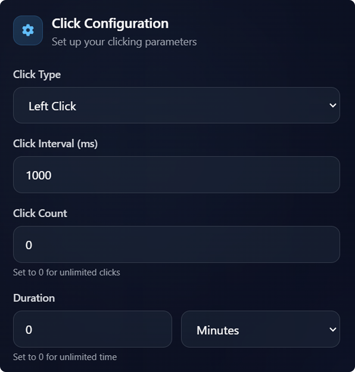 Step 5 — Configure repeat and hotkey settings